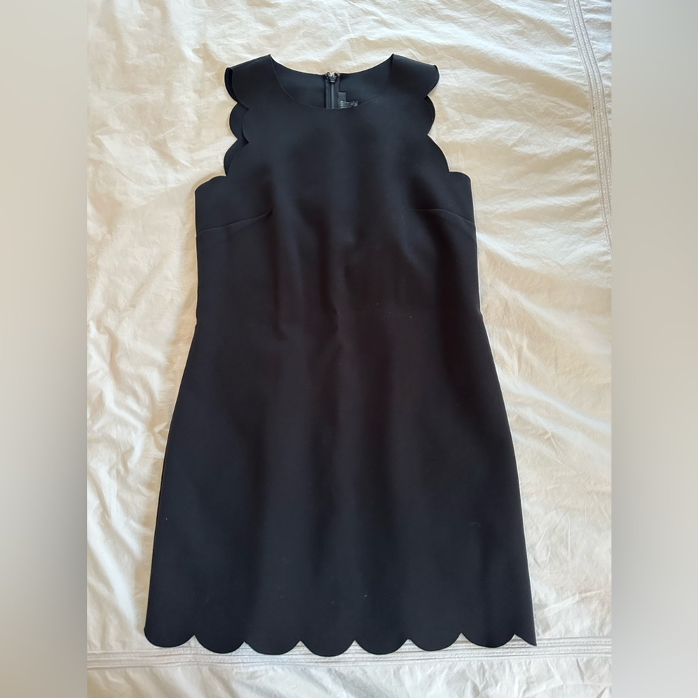 Women’s JCrew scallop dress